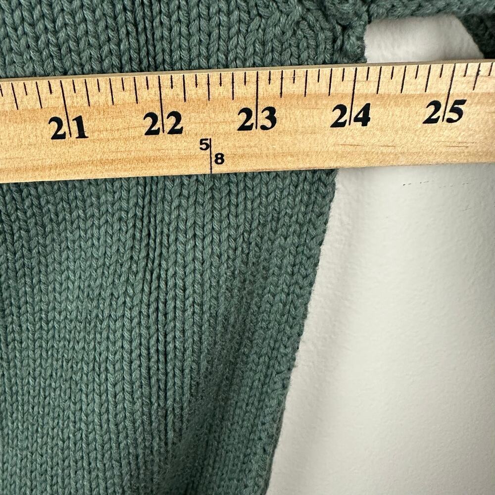 The Territory Ahead Cashmere Blend Henley Mock Neck Sweater Snap Reverse Mens XL - Picture 7 of 8